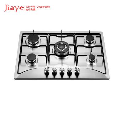 5 Burners Gas Stove Stainless Steel gas hob