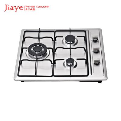Kitchen Appliances Stainless Steel Top Gas Hob 60cm 3 Burner Cooktops