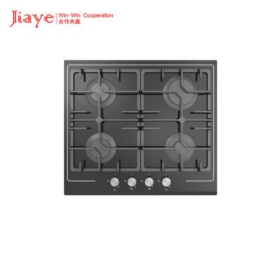 Kitchen appliance 4 burner glass built in cooking gas stove